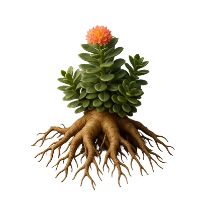 Korzeń różeńca górskiego (Rhodiola rosea) — składnik Aurivit